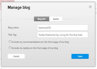 Illustration for article titled The new Manage Personal Blog features are here...